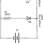 direction of the flow of electricity_回路図